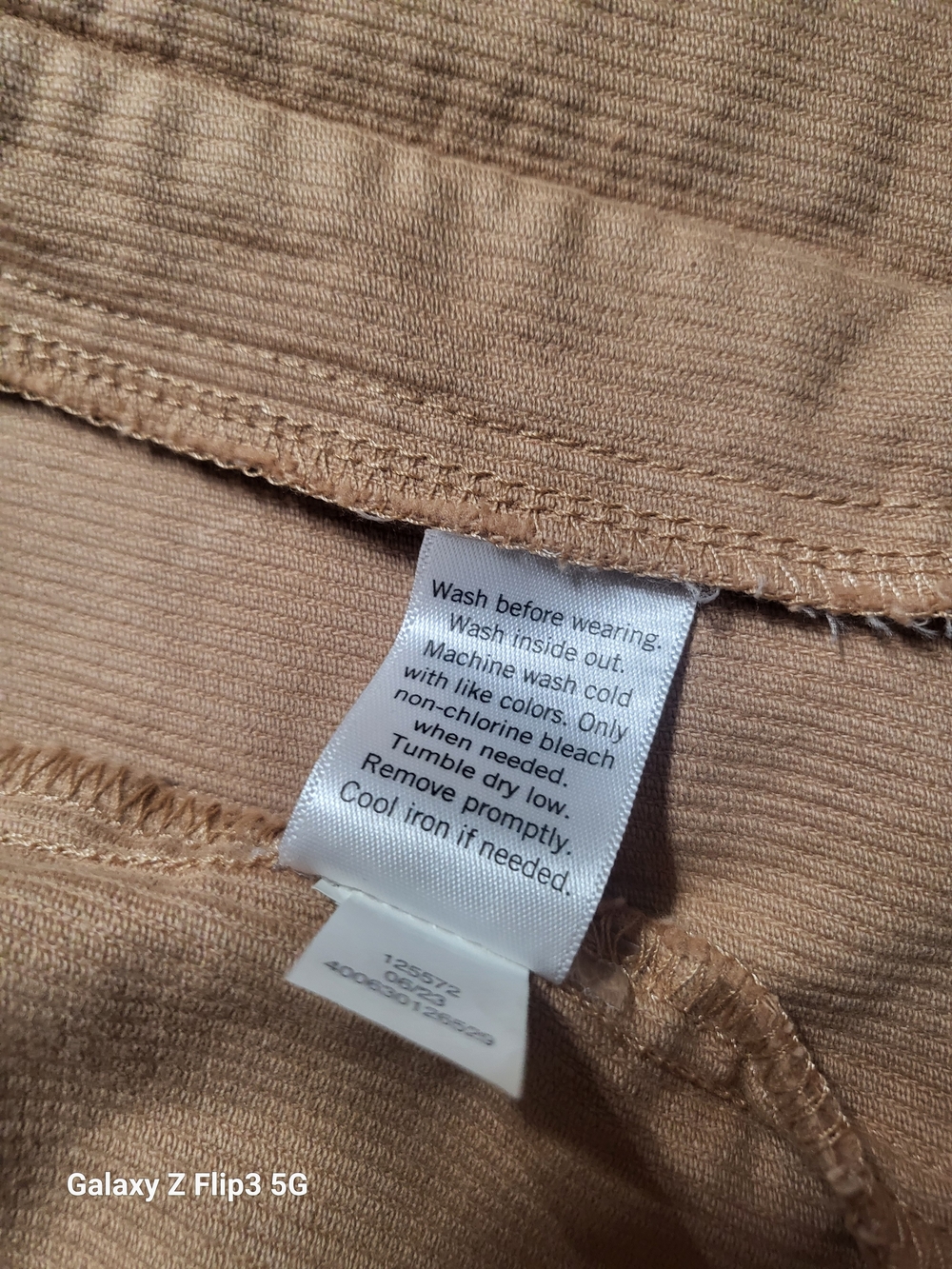 Sonoma Goods For Life Women's Corduroy Jacket - Tan Brown (Small)​ - Picture 9 of 9